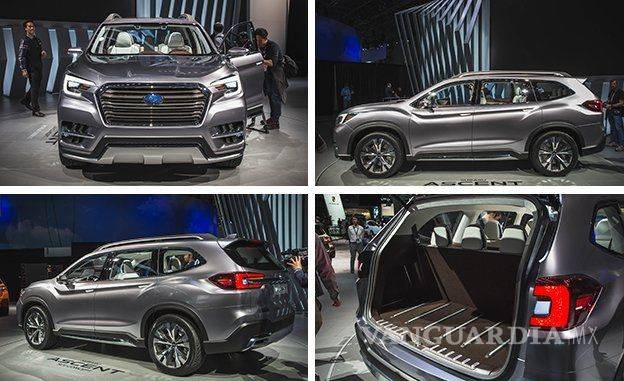 $!Subaru presenta Ascent, su nuevo SUV de 7 pasajeros