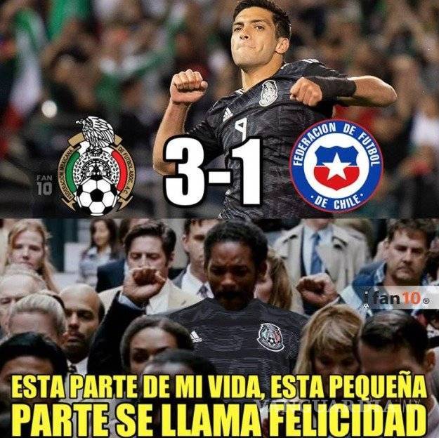 $!Los memes de la victoria de México ante Chile