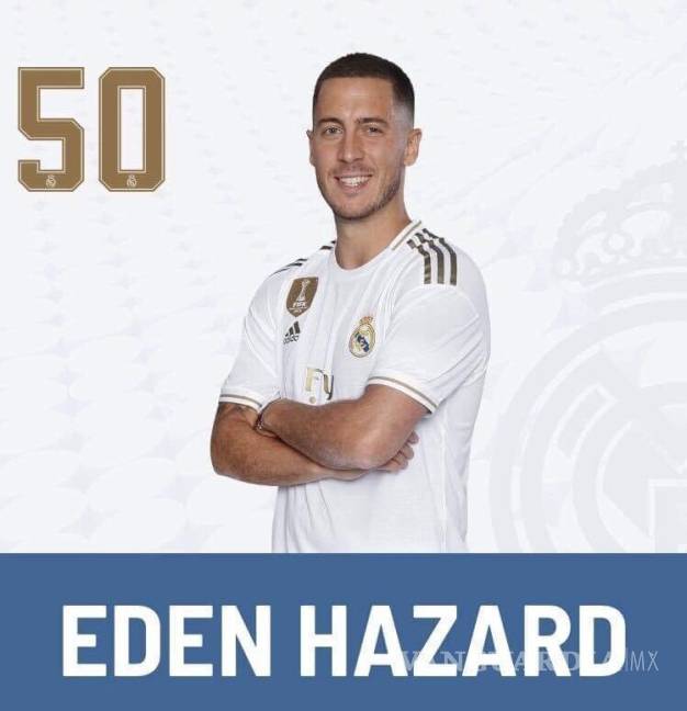$!El insólito número que usará Eden Hazard con el Real Madrid