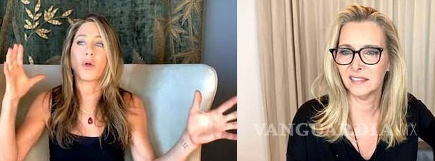 $!Jennifer Aniston y Lisa Kudrow hacen reunión virtual de 'amigas'