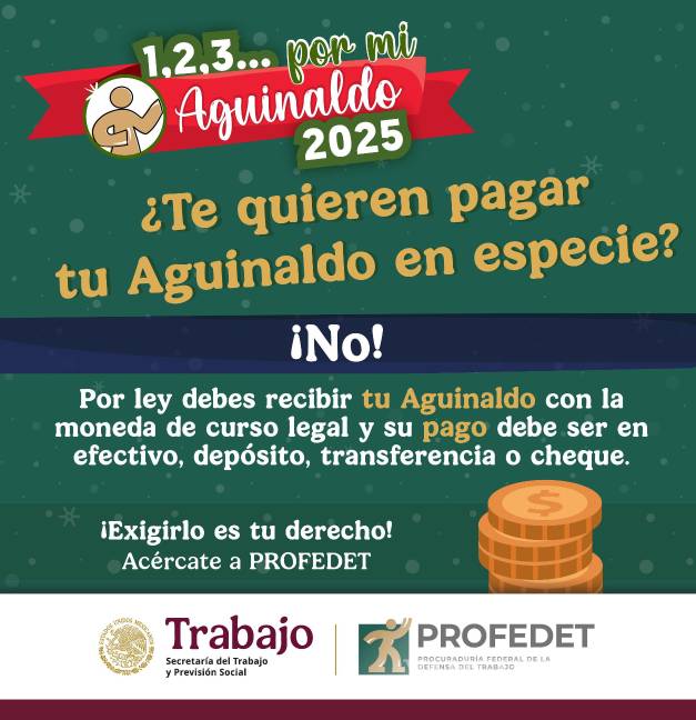 $!Estos trabajadores NO recibirán su aguinaldo en 2025, según la LFT... Conoce la lista completa