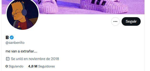 $!¿Se ofendió o castigará a sus fans? Bad Bunny pone ‘privada’ su cuenta de Instagram y deja mensaje en Twitter