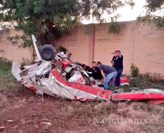 $!Avioneta se desplomó durante fiesta de revelación de sexo en Sinaloa; el piloto murió (video)