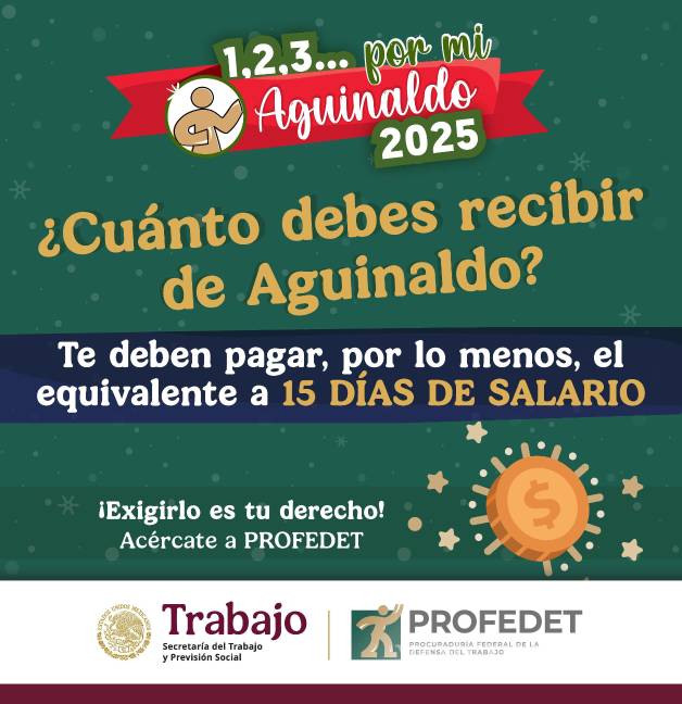 $!Estos trabajadores NO recibirán su aguinaldo en 2025, según la LFT... Conoce la lista completa
