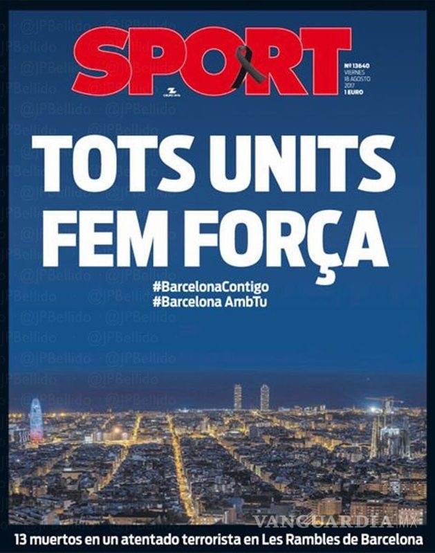 $!Lamenta el mundo atentado en Barcelona