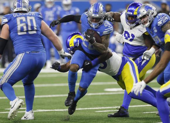 For the first time in 32 years!  Lions achieve victory in Playoffs at the expense of the Rams