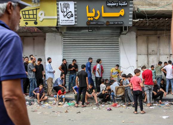 34 horas de temor: el apagón que aisló a Gaza del mundo