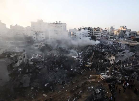 Muertos en Gaza ya son más de 8 mil; en su mayoría mujeres y niños