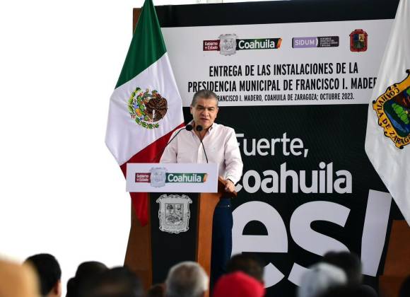 Entrega Gobernador obras en Francisco I. Madero y San Pedro, Coahuila, por 86 millones de pesos