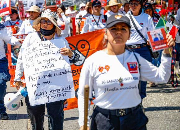 Colectivos de búsqueda acusan “narcogobiernos” en México; marcha de buscadores el 10 de mayo