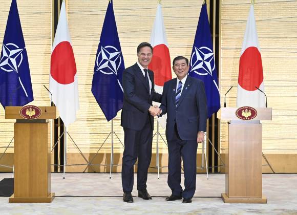 Acuerdan Japón y la OTAN estrechar la colaboración entre sus industrias de defensa