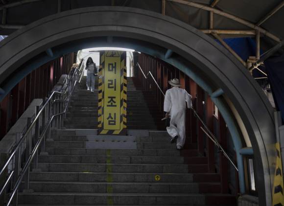 For older South Korean subway users, the joy is in the ride
