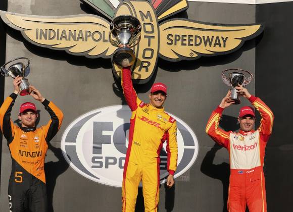 Pato O’Ward se sube al podio del Gran Premio de Indianápolis