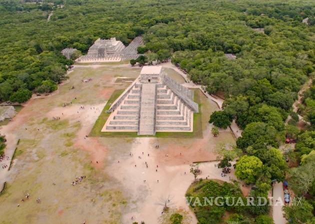 $!Fotografía de Chichén Itzá con un dron sí es ilegal: el INAH explica por qué