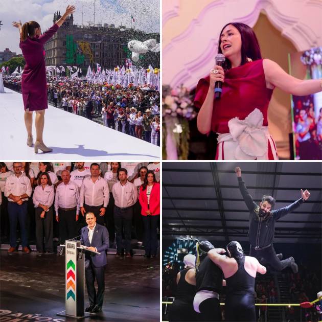 Informes ayer y hoy: Sheinbaum y Manolo vs. Laura Sansores y Attolini