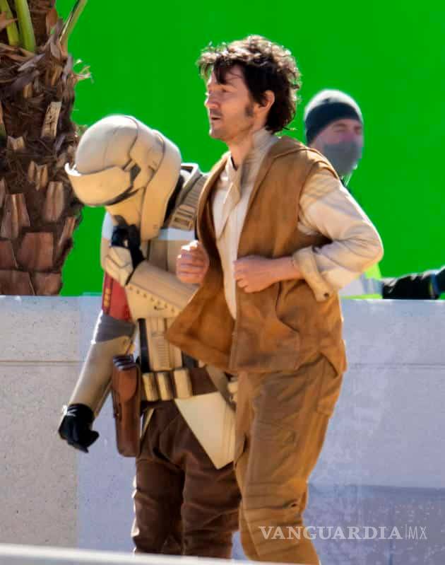 $!Estas son las primeras imágenes de Diego Luna en el set de la nueva serie ‘Star Wars: Andor’