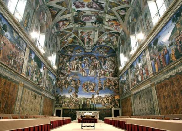 La icónica Capilla Sixtina es el lugar donde se realizará el cónclave para elegir al sucesor del Papa Francisco