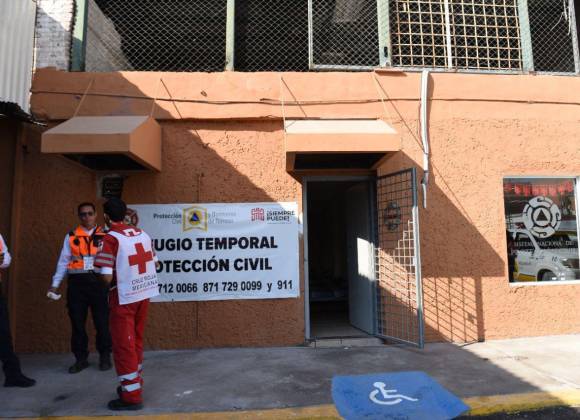 Albergue de Protección Civil en Torreón está disponible ante pronóstico de frente frío 