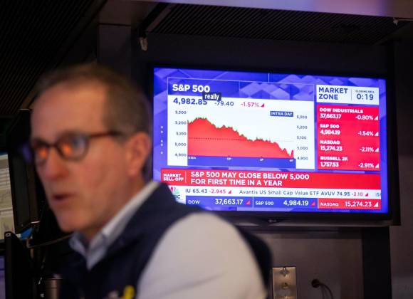 A tres meses del nuevo mandato de Trump, acumulan bolsas de EU baja de 17%