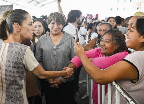 ‘Poquito, pero creció’, celebra Sheinbaum ligero repunte de la economía