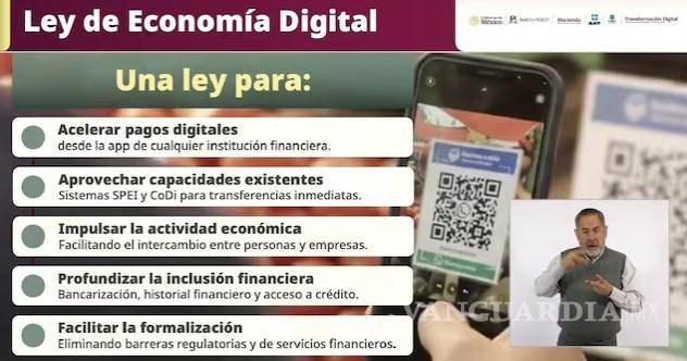 $!Ley de Economía Digital: Gobierno de Sheinbaum busca acelerar los pagos electrónicos y reducir el uso de efectivo