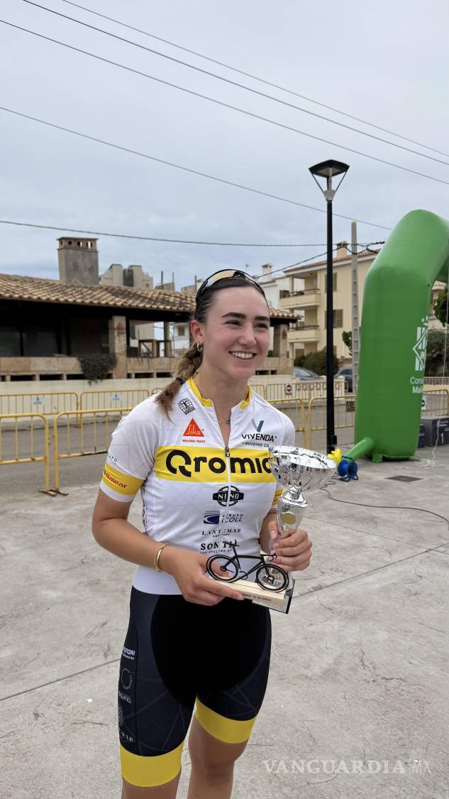 $!María Elisa Mejía encontró en el ciclismo una forma de competir contra sí misma y medir su evolución.