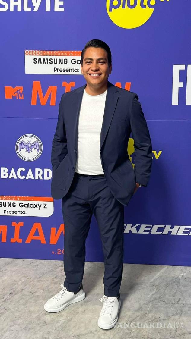 $!Influencer saltillense sorprende en los Premios MTV Miaw 2024: Danna y Young Miko dominan el escenario