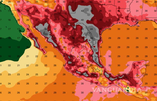 $!Las fuertes temperaturas no cesarán para el norte de México, sin embargo, las lluvias podrán apaciguar a las altas temperaturas.