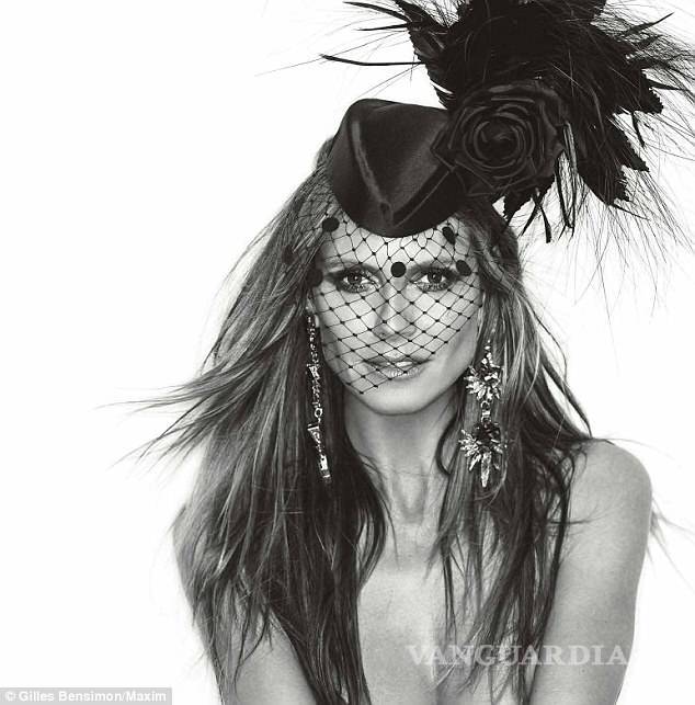 $!¡Heidi Klum tiene espectacular figura a sus 44 años... y la presume!