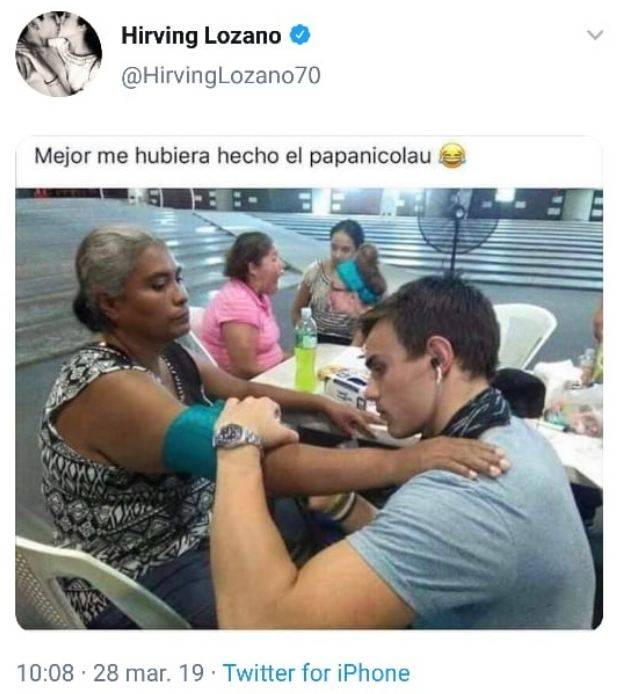 $!'Chucky' publica un meme polémico...le echa la culpa a su hijo