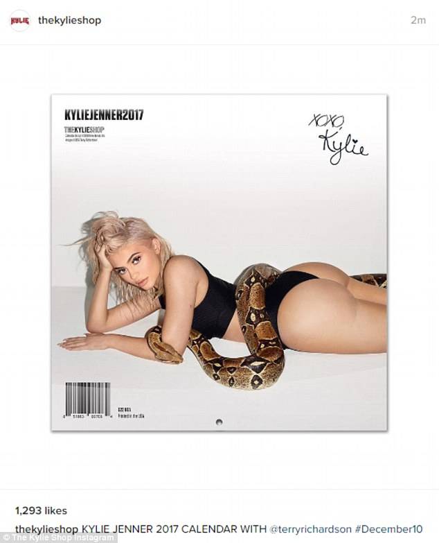 $!Kylie Jenner desbordará sensualidad en su calendario 2017