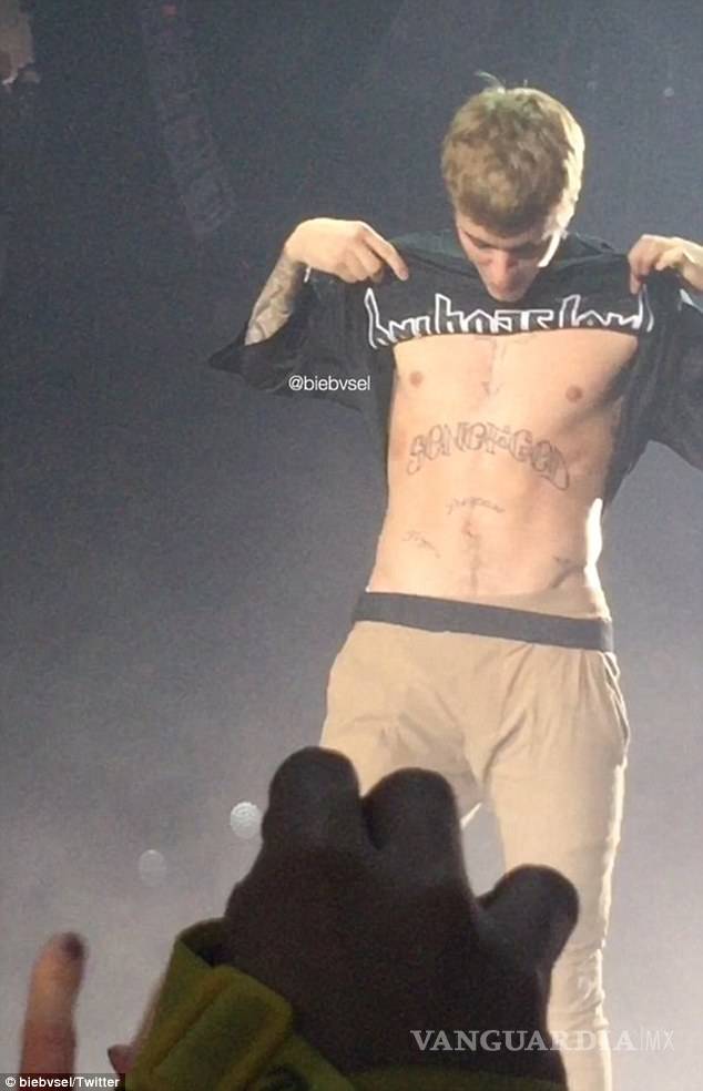 $!Este es el nuevo tatuaje de Justin Bieber