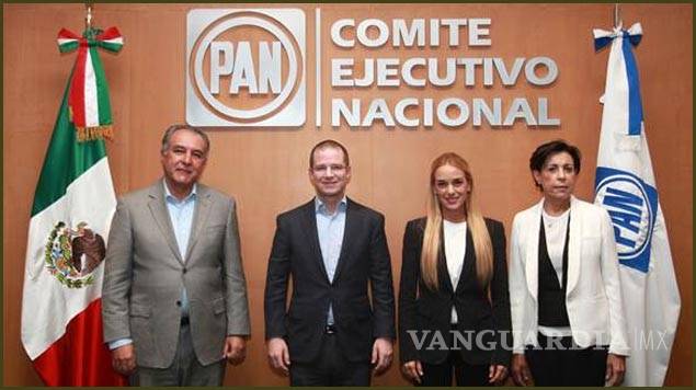 Anaya se reúne con la activista venezolana Lilian Tintori