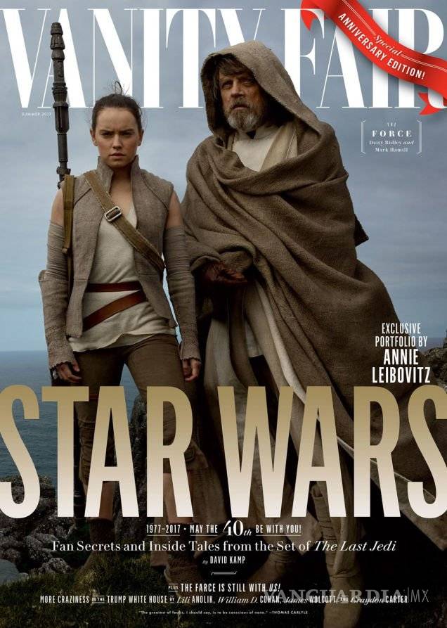 $!Vanity Fair celebra a Star Wars con portadas del Episodio VIII