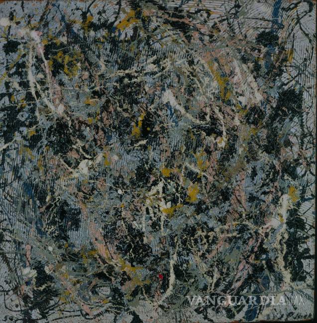 $!“Número 11” de Jackson Pollock (1950). EFE/Museo Thyssen-Bornemisza