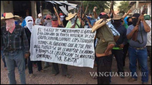 $!Ajuchitlán: crean guardia civil, tras secuestro de 10