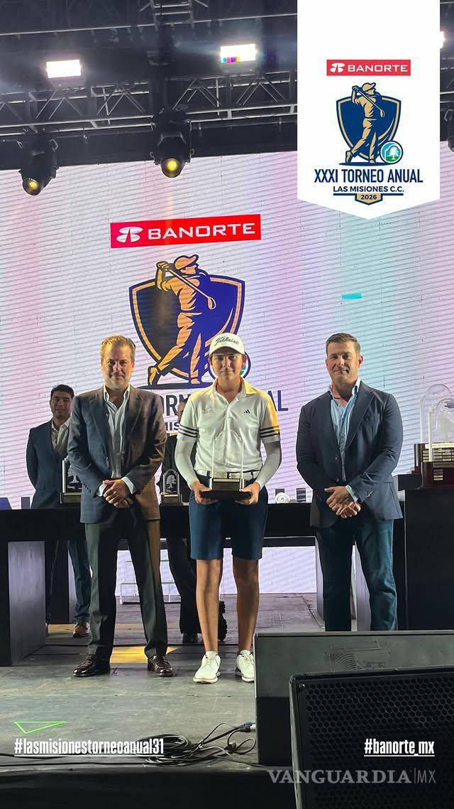 $!Alberto Rodríguez Espinosa cerró con 222 golpes y +6 sobre par para ubicarse en el top 10 general y ser reconocido como Mejor Juvenil en Las Misiones C.C.