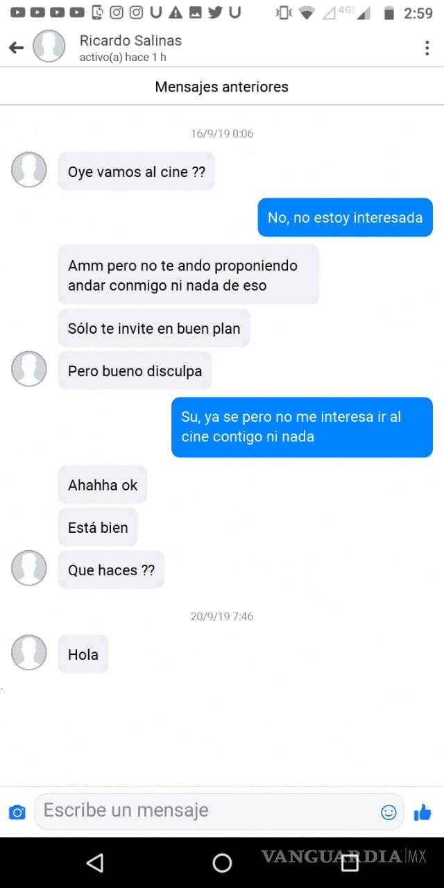 $!Alumnas denuncian acoso de maestros en Veracruz; muestran conversaciones