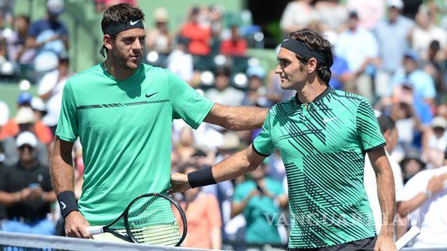 $!Choque de titanes entre Del Potro y Federer