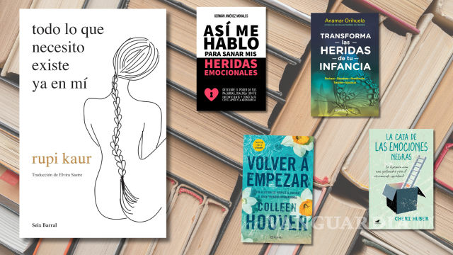 Cinco libros que te ayudarán a sanar tus heridas emocionales