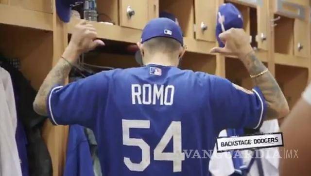 $!Sergio Romo portó por primera vez la casaca de Dodgers