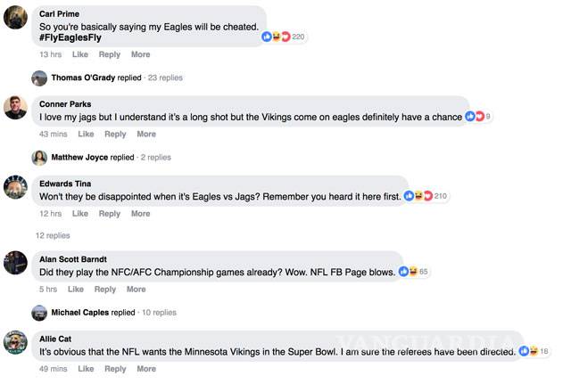 $!¿Conspiración? NFL promociona Super Bowl entre Patriots y Vikings