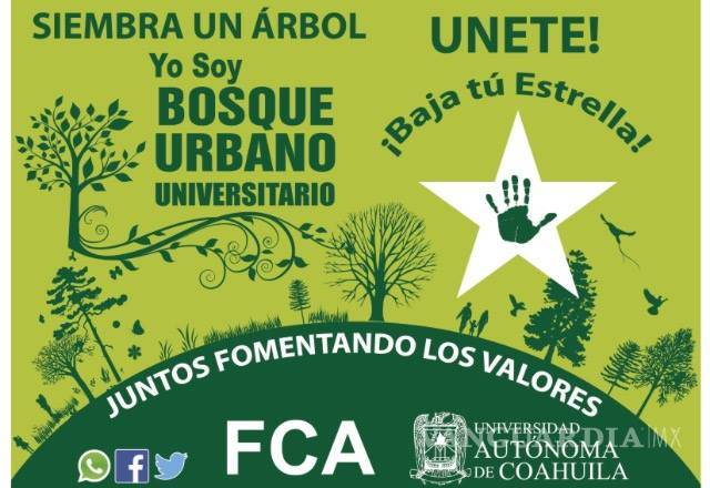 $!UAdeC se involucra en Proyecto del Bosque Urbano en Monclova