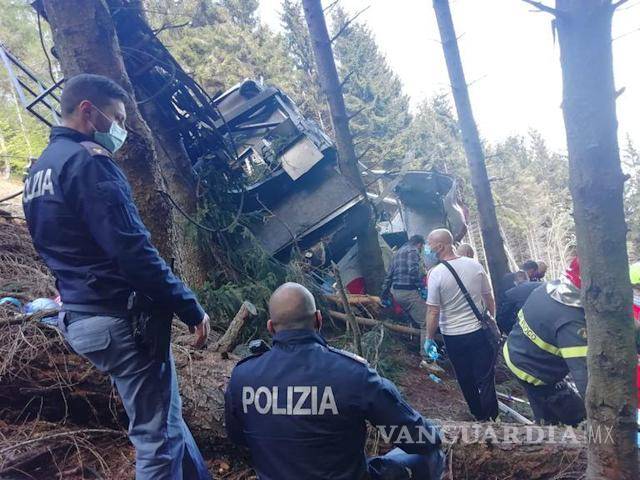 $!Ya son 14 muertos tras caer teleférico en Italia