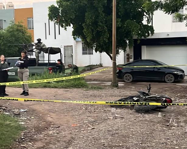Ataque armado a vivienda en Culiacán, Sinaloa.