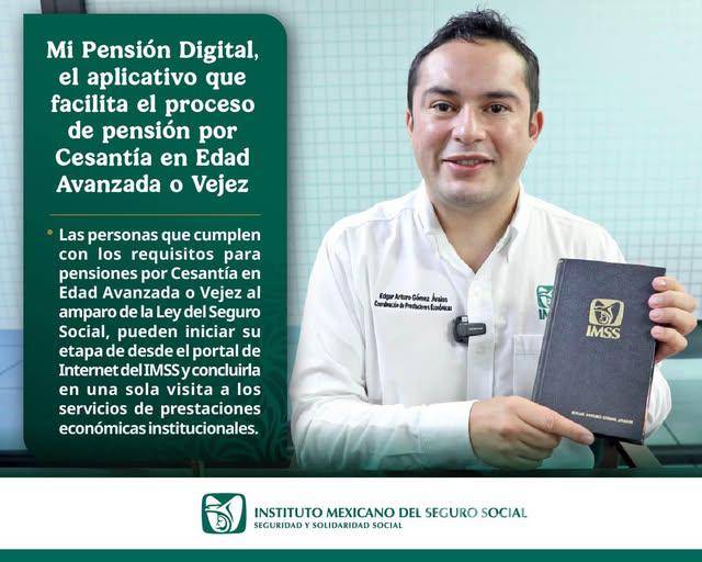 $!¿Cómo tramitar tu pensión por Cesantía o Vejez desde casa con Mi Pensión Digital del IMSS?