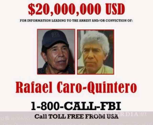 $!¿Cuánto ofrece EU por ‘El Mayo’ Zambada, ‘El Mencho’, Caro Quintero?... líderes del narco en México