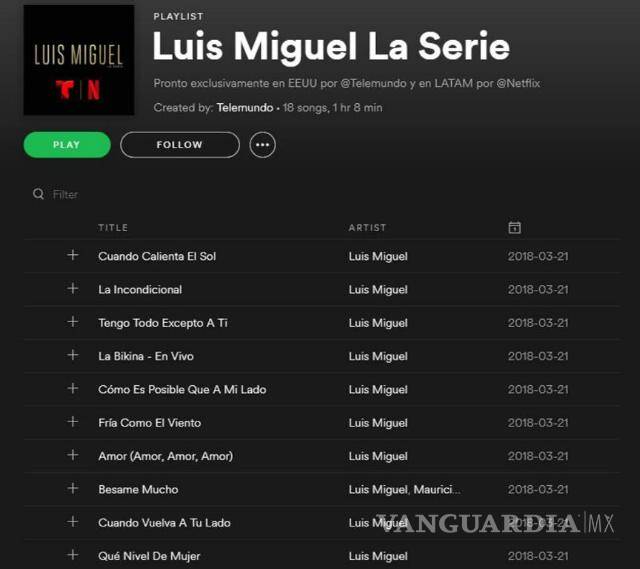 $!Luis Miguel tiene la séptima gira más lucrativa a nivel mundial. ¿Que tanto le ayudó Luisito Rey?