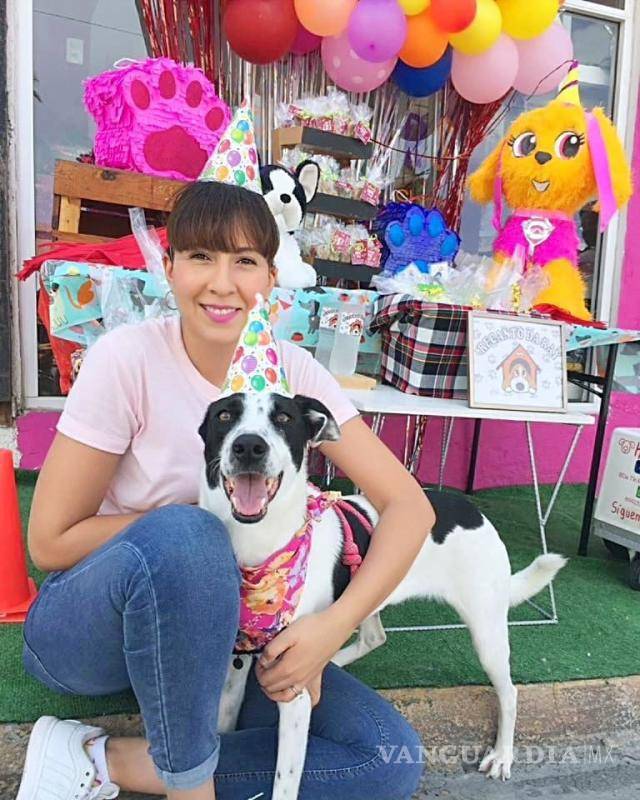 $!Cynthia con su perrita de 4 años