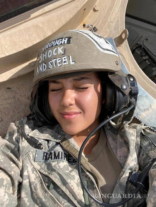 $!Ella es Cinthia Ramírez, mujer de origen mexicano, maestra artillera y clave en el ejército de EU